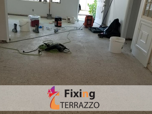 Repair Restoration Terrazzo Floors Palm Beach