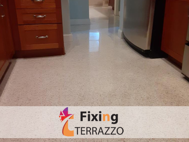 Terrazzo Cleaning Process Miami