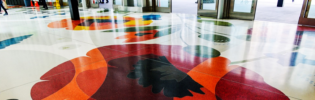 Terrazzo Floor Installation