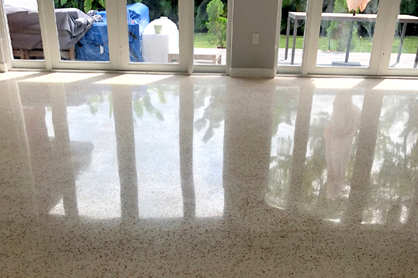 Terrazzo Floor Polish